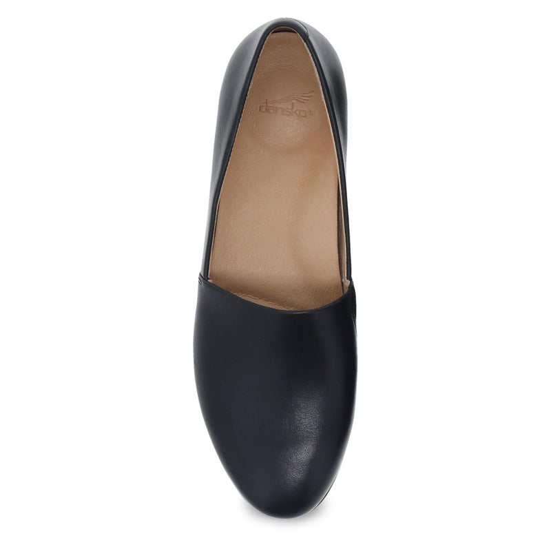Dansko Larisa Slip-On Flats for Women â€“ Comfotable Flat Shoes with Arch Support â€“ Versatile Casual to Dressy Footwear â€“ Lightweight Rubber Outsole Black Flats 11.5-12 M US - Image 2